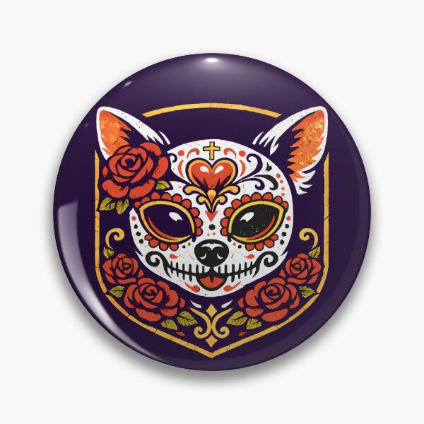 Item preview, Chihuahua of the Dead designed and sold by Cathedral of Curiosity.