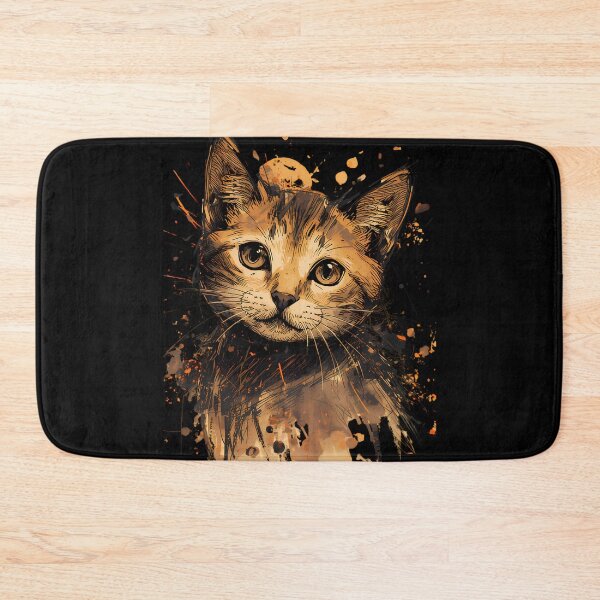 Item preview, Watercolor Ginger Cat - Artistic Orange Tabby designed and sold by Moodprint5.