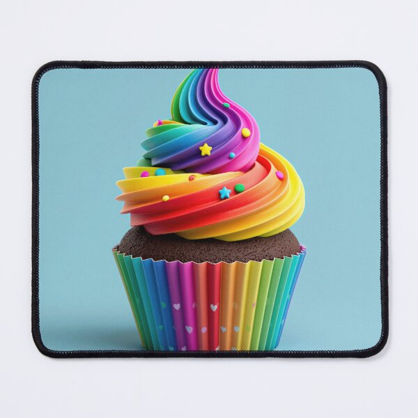 Item preview, Colorful Rainbow Cake – Sweet Dessert Baking Illustration 3 designed and sold by WordPlayStudio.
