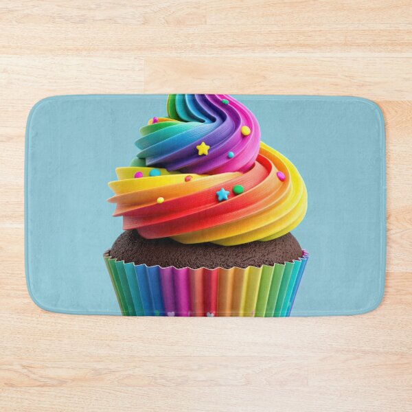 Item preview, Colorful Rainbow Cake – Sweet Dessert Baking Illustration 3 designed and sold by WordPlayStudio.