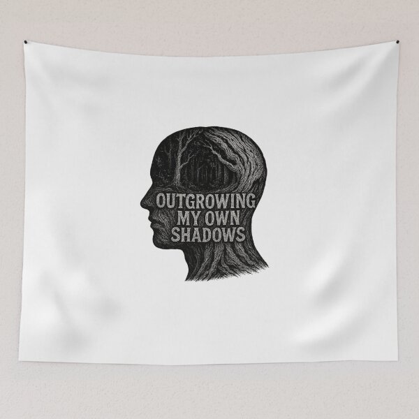 Item preview, Outgrowing My Own Shadows - Botanical Mind (Light Edition) designed and sold by AcosDesign.