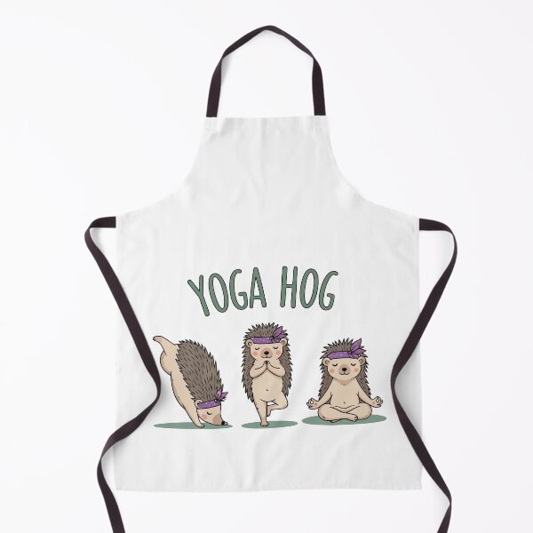 Item preview, Yoga Hog Funny Hedgehog Trio Downward Dog Tree Pose designed and sold by Amir Faysal.