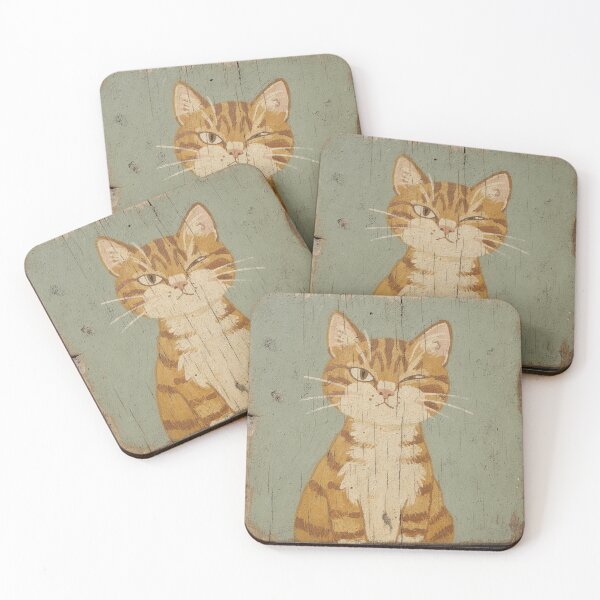 Item preview, Orange Tabby Plotting Your Downfall designed and sold by PictorialWhimsy.