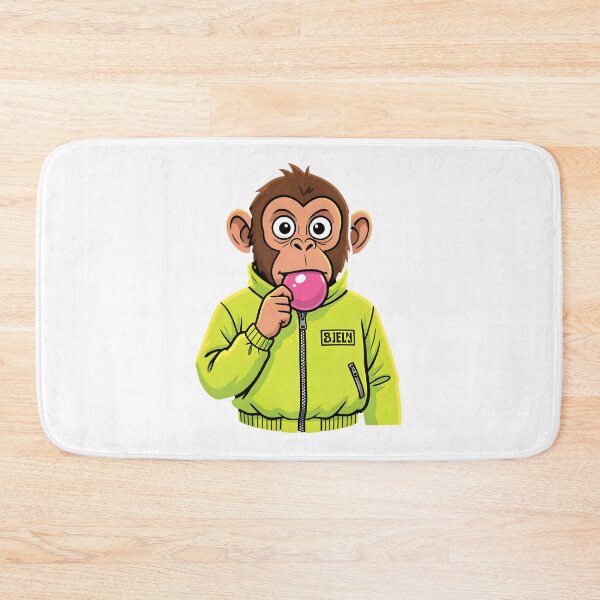 Item preview, Cool Monkey Chewing Bubble Gum Retro Neon Jacket designed and sold by KCasual.