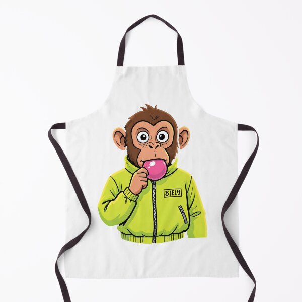 Item preview, Cool Monkey Chewing Bubble Gum Retro Neon Jacket designed and sold by KCasual.