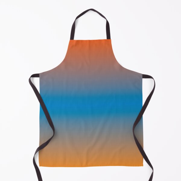 Item preview, Retro Orange Blue and Brown Ombre Gradient designed and sold by BetweenForms.