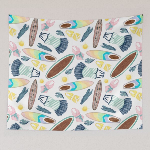 Item preview, Vintage Surfboard and Women's Swimsuit Collection designed and sold by PD-Coastal.