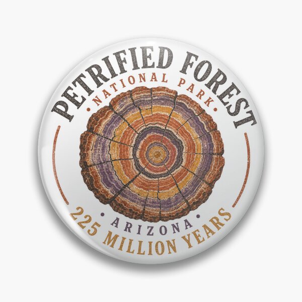Item preview, Petrified Forest National Park Arizona Vintage Fossil Wood Tree Ring 225 Million Years designed and sold by The Junto Shop.