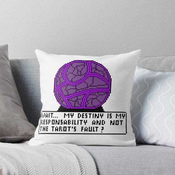 Item preview, My Destiny Is My Responsibility - Funny Pixel Art Crystal Ball designed and sold by fxckdraws.