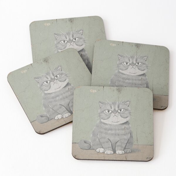 Item preview, Grey British Shorthair Has Filed a Complaint designed and sold by PictorialWhimsy.
