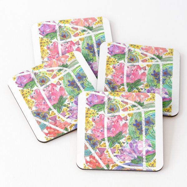 Item preview, Abstract Floral Sheer 1 designed and sold by My Neurospicy Art Life.