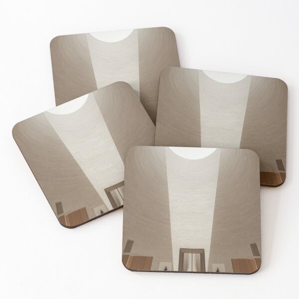 Item preview, Monumental Skylight Wall Art | Minimalist Beige Architecture designed and sold by VeloraNature.