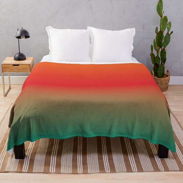 Item preview, Retro Orange Red and Teal Ombre Gradient designed and sold by BetweenForms.