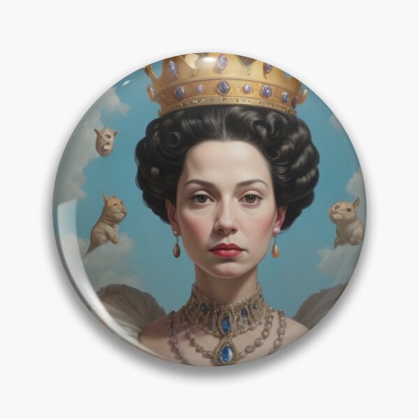 Item preview, Surreal Queen Portrait Fantasy Royalty designed and sold by GenesisArtis.