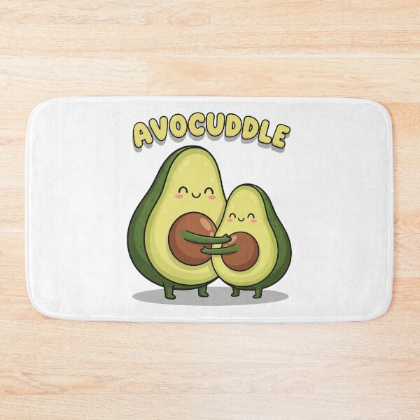 Item preview, Avocuddle Cute Avocado Hugging Couple Pun designed and sold by Amir Faysal.