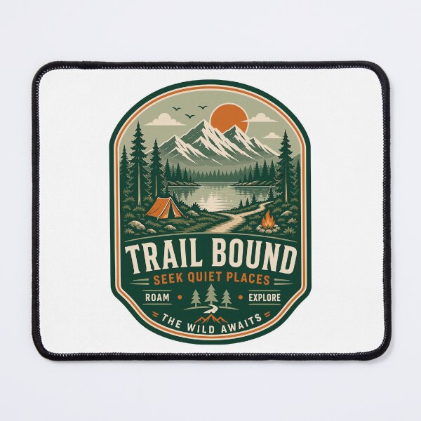 Item preview, Trail Bound Vintage Camping Adventure designed and sold by JasKei-Designs.