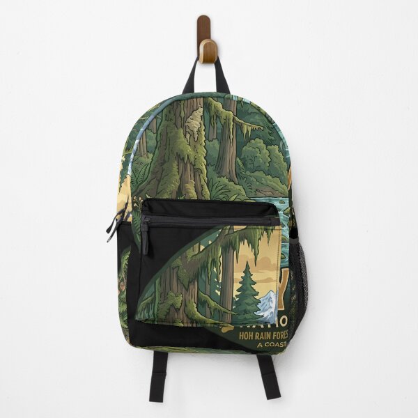 Item preview, Olympic National Park Vintage National Park Travel designed and sold by OliviaHayesArt.