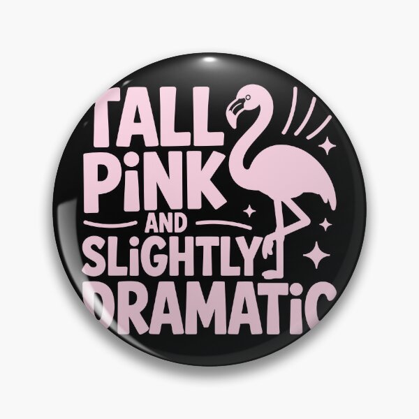 Item preview, Tall Pink And Slightly Dramatic designed and sold by theartfulaspie.