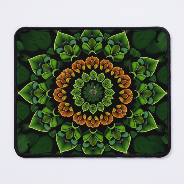 Item preview, Emerald Bloom Mandala designed and sold by samuel2025.