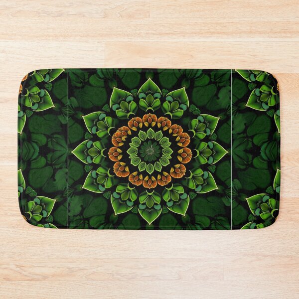 Item preview, Emerald Bloom Mandala designed and sold by samuel2025.