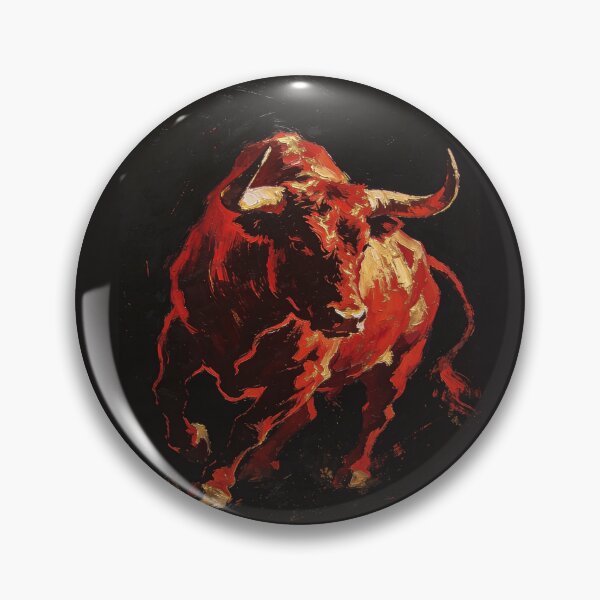 Item preview, Abstract Spain Charging Bull Art - La Furia Roja Fan Gear designed and sold by NDstudio.