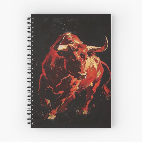 Item preview, Abstract Spain Charging Bull Art - La Furia Roja Fan Gear designed and sold by NDstudio.