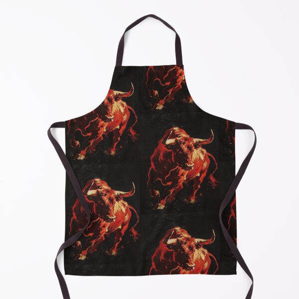 Item preview, Abstract Spain Charging Bull Art - La Furia Roja Fan Gear designed and sold by NDstudio.