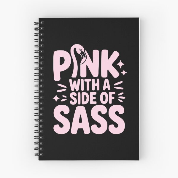 Item preview, Pink With A Side Of Sass designed and sold by theartfulaspie.