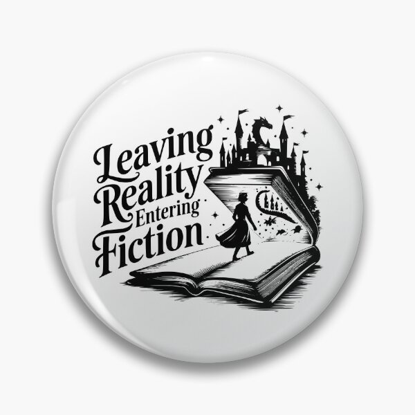 Item preview, leaving reality entering fiction designed and sold by Phoenix-Fire1.