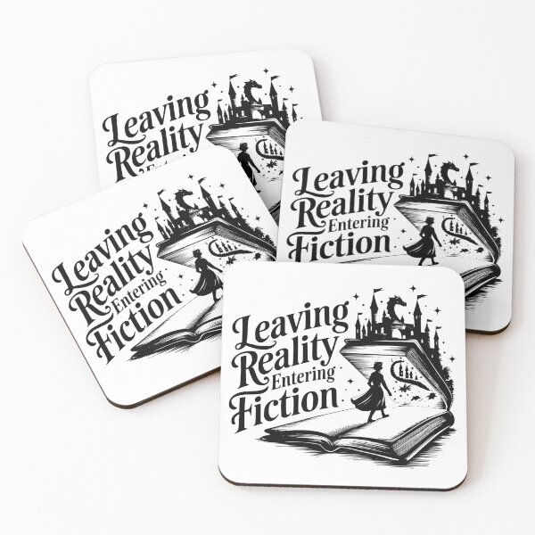 Item preview, leaving reality entering fiction designed and sold by Phoenix-Fire1.