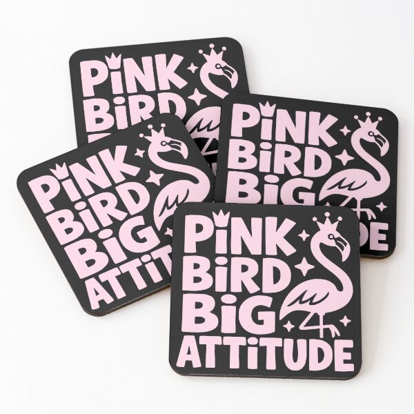 Item preview, Pink Bird Big Attitude designed and sold by theartfulaspie.