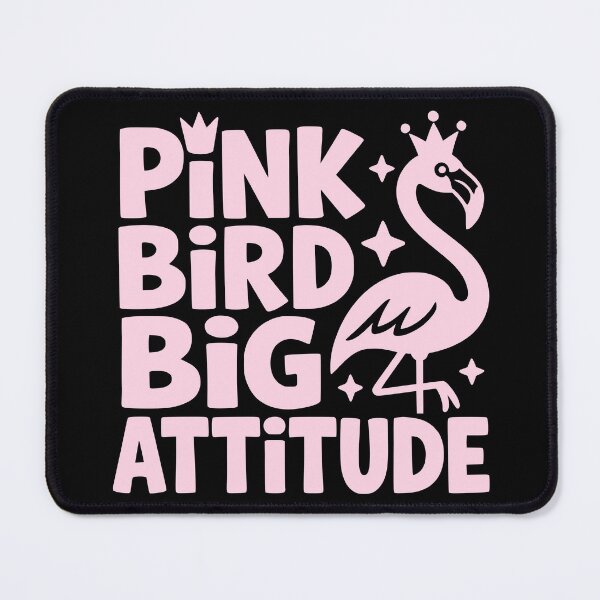 Item preview, Pink Bird Big Attitude designed and sold by theartfulaspie.