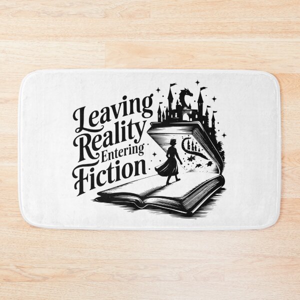 Item preview, leaving reality entering fiction designed and sold by Phoenix-Fire1.