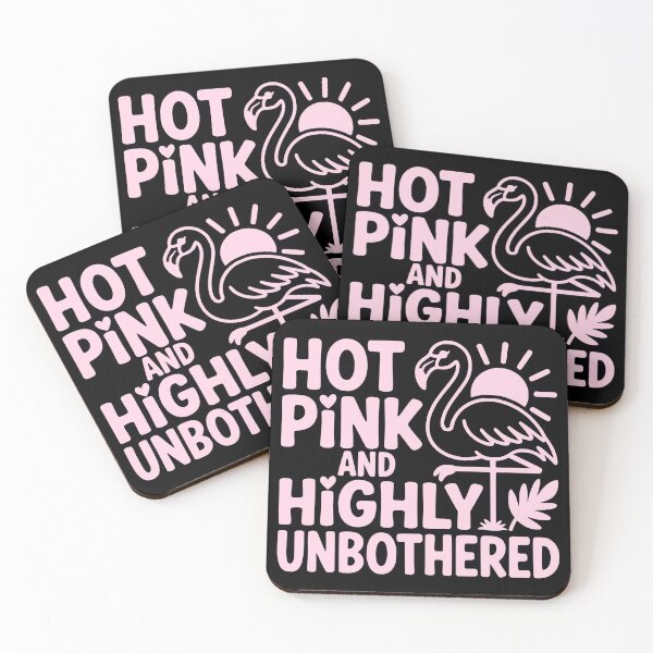 Item preview, Hot Pink And Highly Unbothered designed and sold by theartfulaspie.