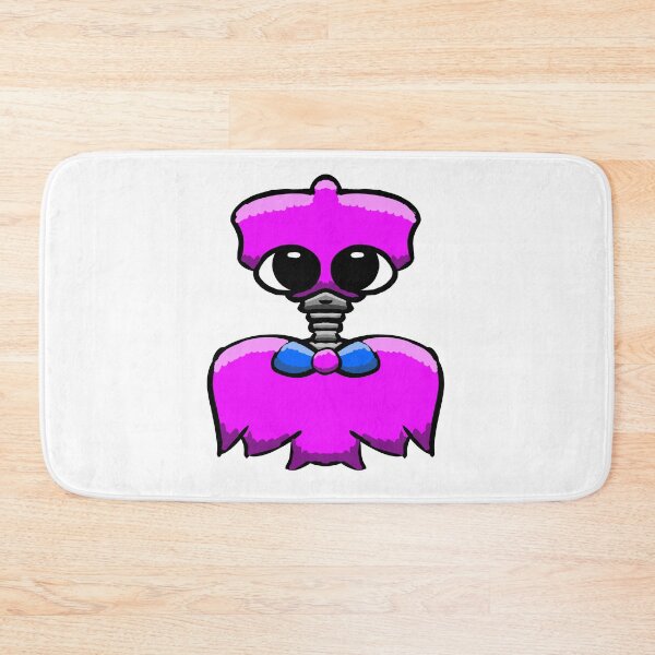 Item preview, Cute Robot Alien Creature Pink – Kawaii Ghost Sticker Art designed and sold by davidmalec.