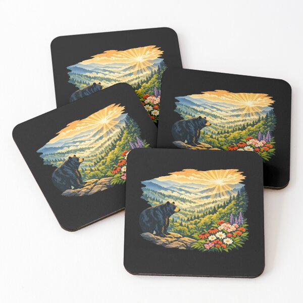 Item preview, Adventure Together Great Smoky Mountains Morning Couple designed and sold by OliviaHayesArt.
