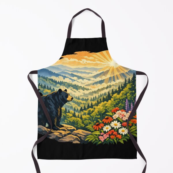 Item preview, Adventure Together Great Smoky Mountains Morning Couple designed and sold by OliviaHayesArt.