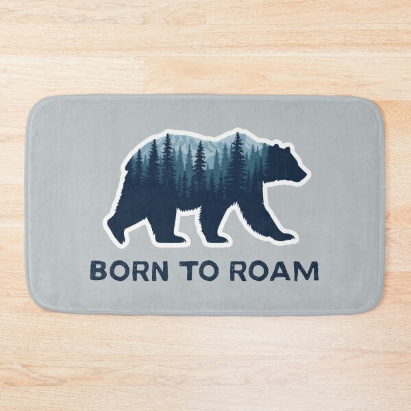 Item preview, MOUNTAIN BEAR, BORN TO ROAM designed and sold by BKDIGITALSHOP.