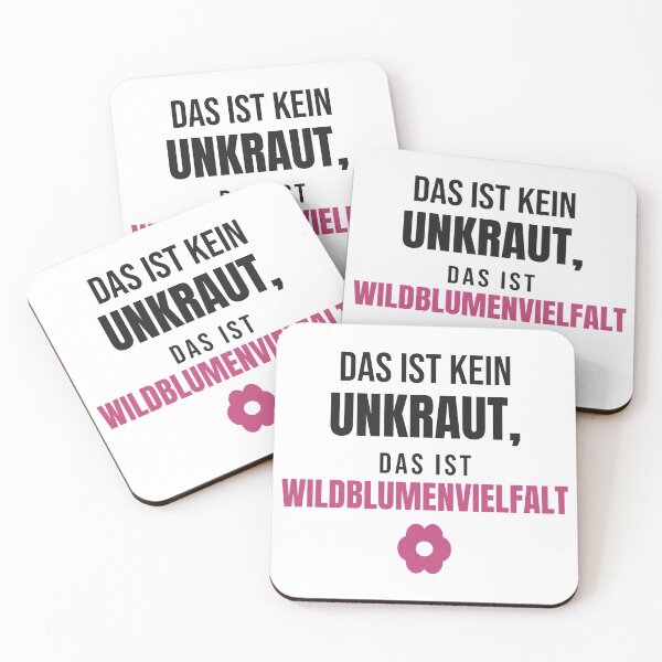 Item preview, That's not a weed, that's wildflower diversity | Garden designed and sold by GrinsWerk.