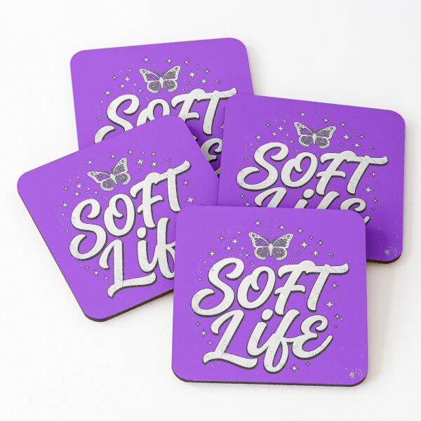 Item preview, Soft Life Butterfly Aesthetic Design designed and sold by PurePuff Essentials.