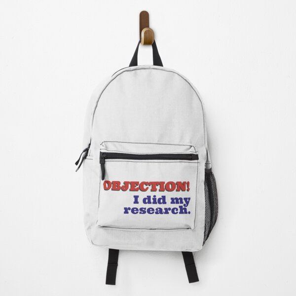 Item preview, Objection! I Did My Research – Funny Legal Court Lawyer & Pro Se Design designed and sold by Teale-Studio.