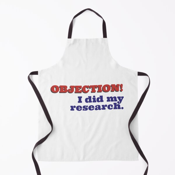 Item preview, Objection! I Did My Research – Funny Legal Court Lawyer & Pro Se Design designed and sold by Teale-Studio.