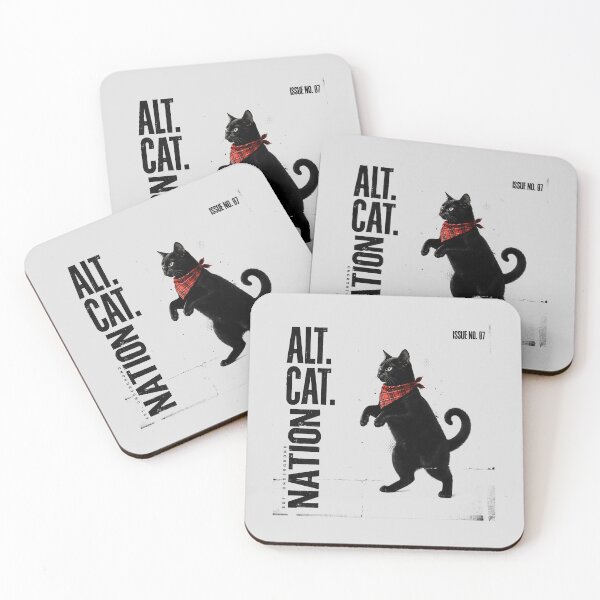 Item preview, Alt Cat Nation Underground Zine Black Cat Art designed and sold by Enea Kelo.