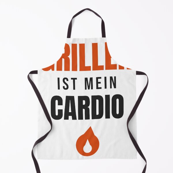Item preview, Grilling is my cardio | funny grilling saying designed and sold by GrinsWerk.