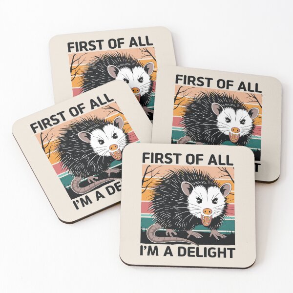 Item preview, First of All, I'm a Delight Opossum designed and sold by bolimj.