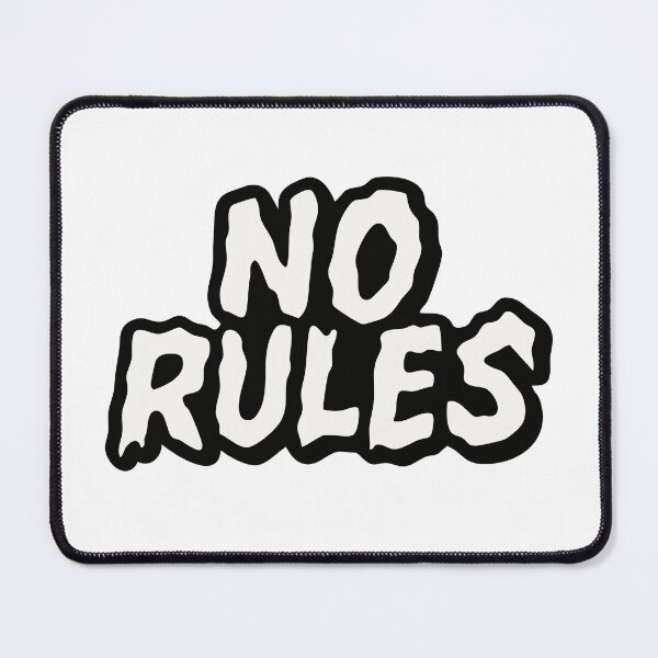 Item preview, NO RULES designed and sold by JJNameArt.