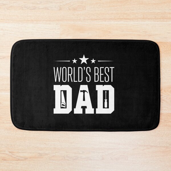 Item preview, World's Best Dad Tools Stars Bold Design designed and sold by SiarheiYur.