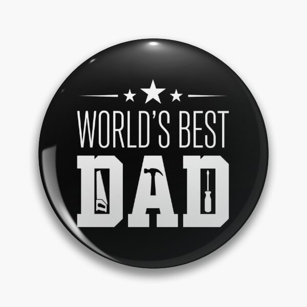 Item preview, World's Best Dad Tools Stars Bold Design designed and sold by SiarheiYur.