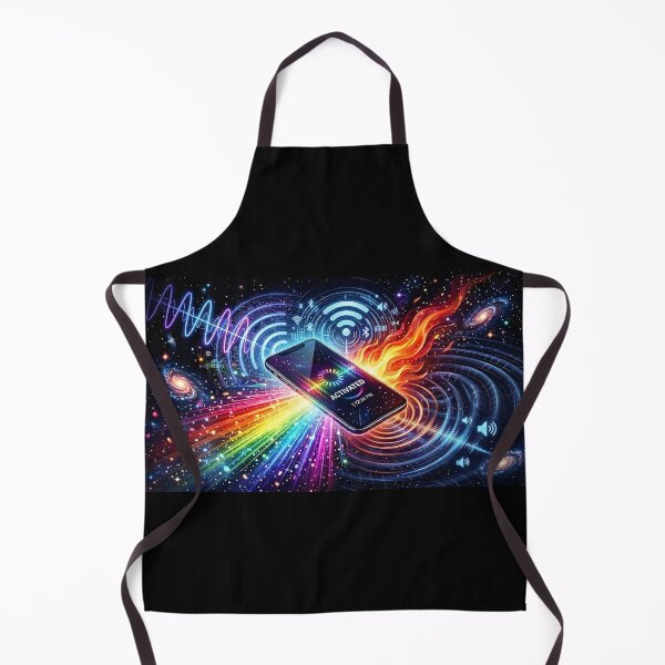 Item preview, Abstract Tech Wave Spectrum: Digital Connectivity designed and sold by aurooster.