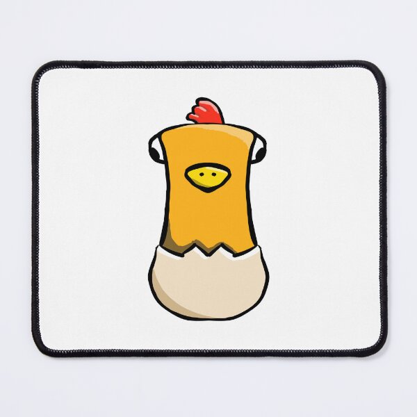 Item preview, Cute Baby Chick Hatching from Egg Red Crest – Kawaii Sticker Art designed and sold by davidmalec.